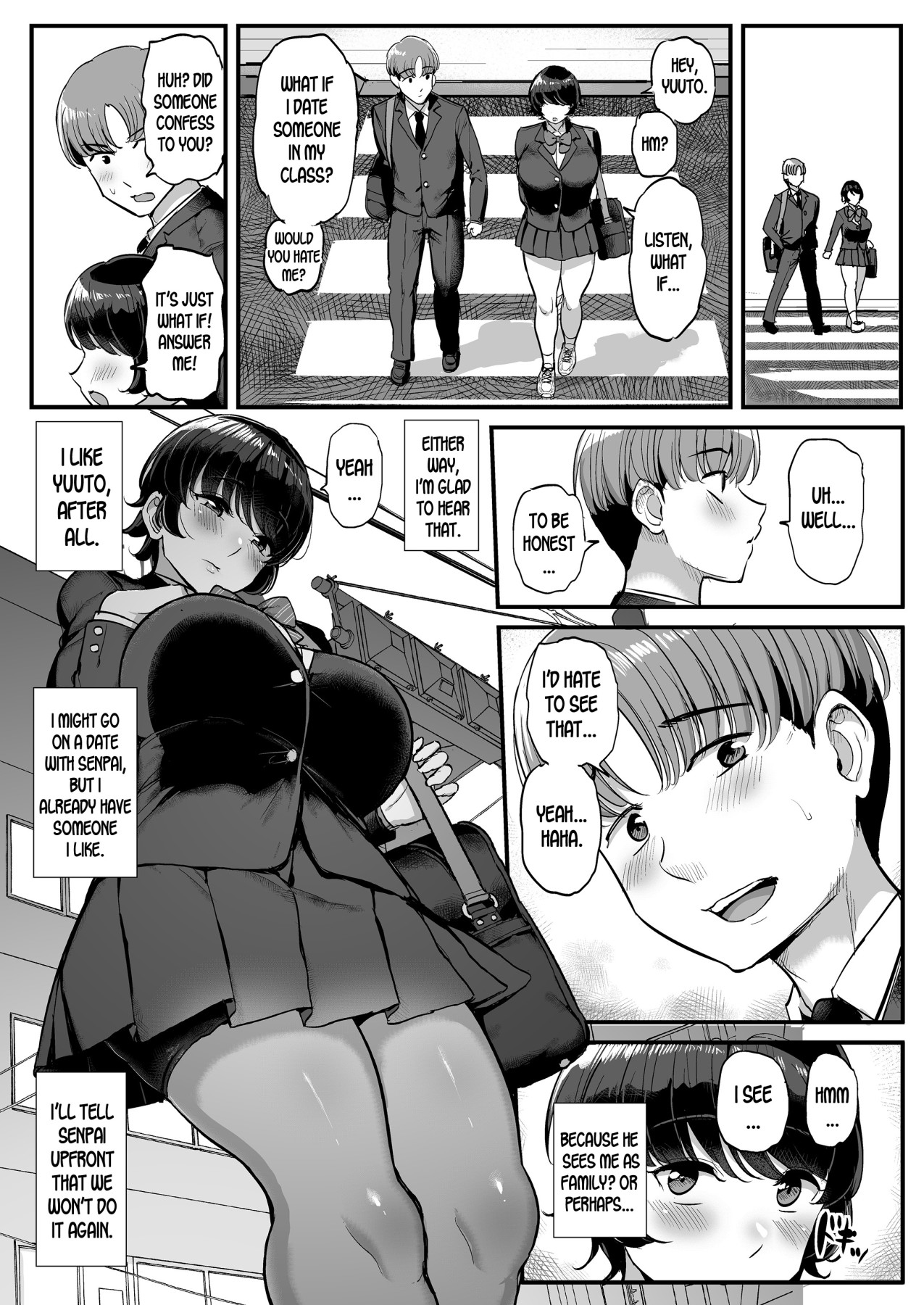 Hentai Manga Comic-My Tomboy Girlfriend Is Being Dyed His Color-Read-10